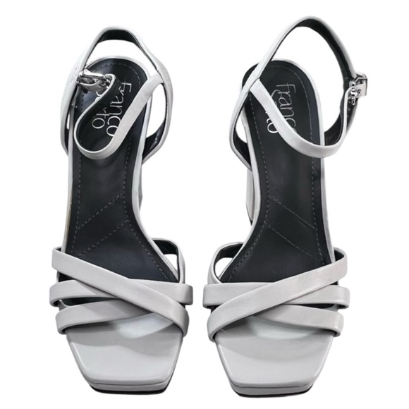 Franco Sarto Damilis Block Heel Dress Sandal, Stone Color, Size 5.5, NWOT - Picture 3 of 9